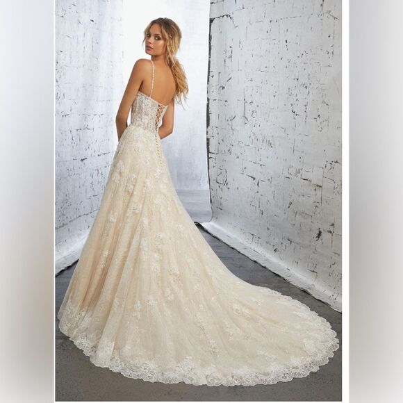 ANGELINA FACCENDA COUTURE BY MORI LEE 1704 - Picture 2 of 11